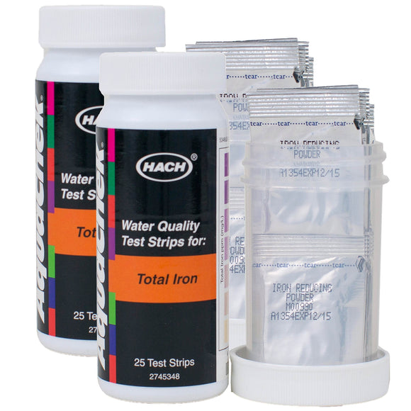 AquaChek Total Iron Test Strips (25 Count) (2 Pack) - Getlegitdeals