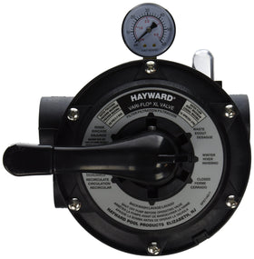 Hayward Pro Series Vari-Flo Top-Mount Control Valve, Black - 0