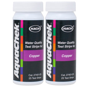 50) NEW AQUACHEK 661454 Pro Swimming Pool Spa Hot Tub Copper Water Test Strips - Getlegitdeals