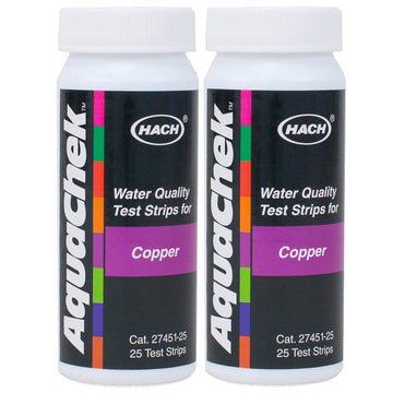 50) NEW AQUACHEK 661454 Pro Swimming Pool Spa Hot Tub Copper Water Test Strips - Getlegitdeals