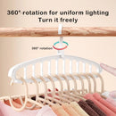 Rotating Folding Clothes Hanger-3