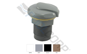 Custom Molded Products CMP AIR CTRL 1-3/4INHS 2-5/8FD WHT 25098-000-000