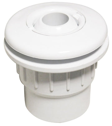 25523-700-000, Wall fitting w/ eyeball, fiberglass, white