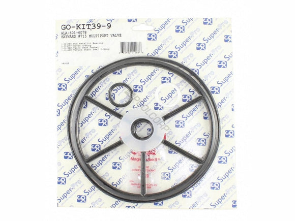 GO-KIT39 Multi-Port Pool Valve Replacement Gasket O-Ring Parts for Hayward SP715 & SP716 Valves