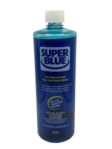 12 Pc, Glb Super Blue Liquid Clarifier 32 Oz