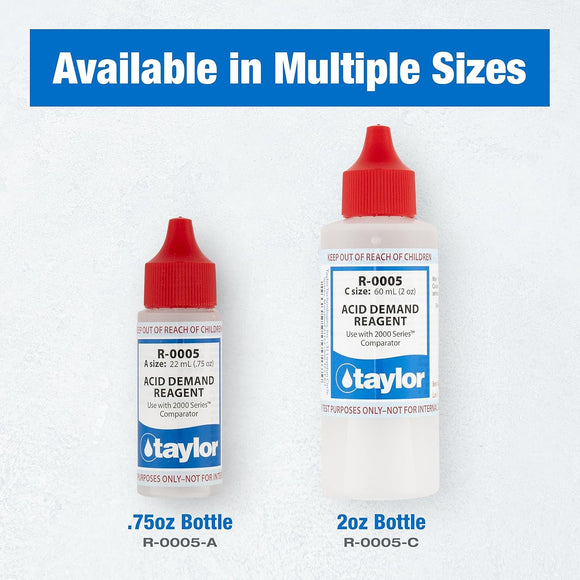 Taylor Replacement Reagents R-0005-C Acid Demand #5-2 Ounces