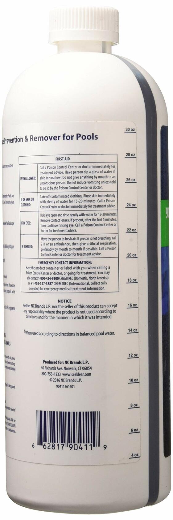 Seaklear 90-Day Algae Prevention & Remover