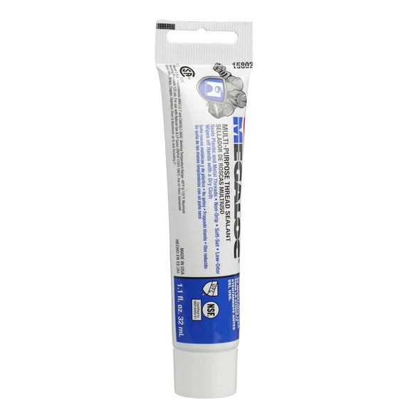 Oatey 15802 Hercules Megaloc Multi-Purpose Thread Sealant, 1.1 oz.