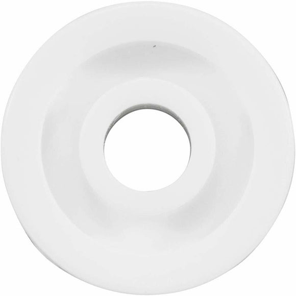 Pentair R201426 174 White Solid Molded Wheel with Hole Replacement ProVac Pool and Spa Vacuum Heads