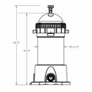 DPM AquaStar Heavy Duty Swimming Pool and Spa Pipeline Cartridge Filter | Made in USA (PLF27000 27K Gallon)-4