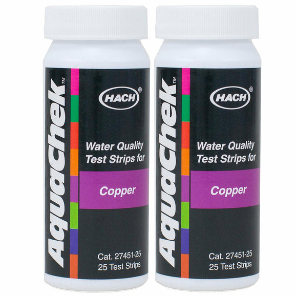 AquaChek Copper Test Strips (25 Count)