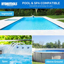 HYDROTOOLS by SWIMLINE 8720 Extra Large Capacity Pool & Spa Chemical Dispenser | Compatible with Bromine & Chlorine Supports 1-3’’ Tablets | Adjustable Control Ring for Customizable Flow Rate-6