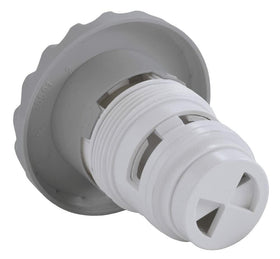 Custom Molded Products CMP 25591-231-000 Pulsator Scalloped Adjustable 3.5" Gunite Jet, Gray, Non-Tex - 0
