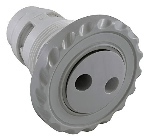 Custom Molded Products CMP 25591-231-000 Pulsator Scalloped Adjustable 3.5" Gunite Jet, Gray, Non-Tex