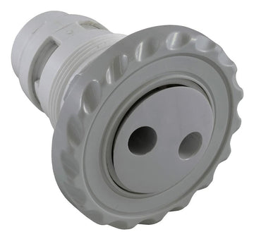 Custom Molded Products CMP 25591-231-000 Pulsator Scalloped Adjustable 3.5" Gunite Jet, Gray, Non-Tex