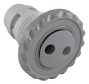 Custom Molded Products CMP 25591-231-000 Pulsator Scalloped Adjustable 3.5" Gunite Jet, Gray, Non-Tex-5