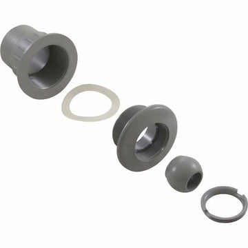 Custom Molded Products Fiberglass Wall Fitting With Eyeball, Gray #25523-701-000