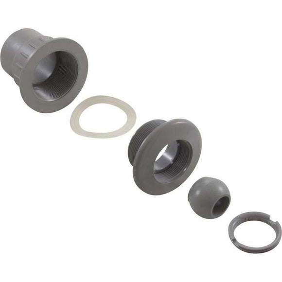 CMP Custom Molded Fiberglass Wall Fitting with Eyeball Gray 25523-701-000