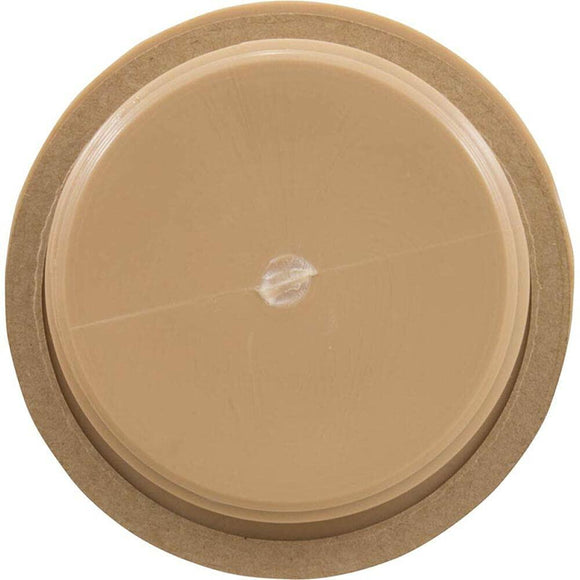 Custom Molded Products 1.5In Npt Flat Plug, Tan