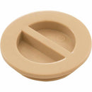 Custom Molded Products 1.5In Npt Flat Plug, Tan-1
