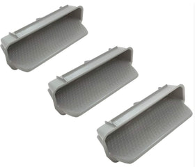 Custom Molded 25578-001-000 Pool Wall Step Set of 3 - Gray