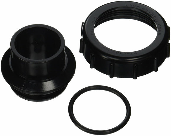 Pentair 270004 Black Bulkhead Union Set Replacement Clean and Clear Plus Pool and Spa Cartridge Filter