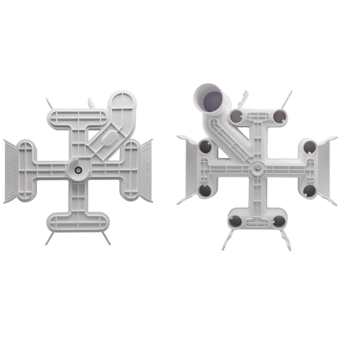 Swimables R0359000 Manifold Assembly Replacement for Jandy DEV and DEL Pool and Spa Filters | Also Replaces V55-201 and 25357-800-000 Jandy Filter Manifold | with Built-in Breather Tube | Made in USA