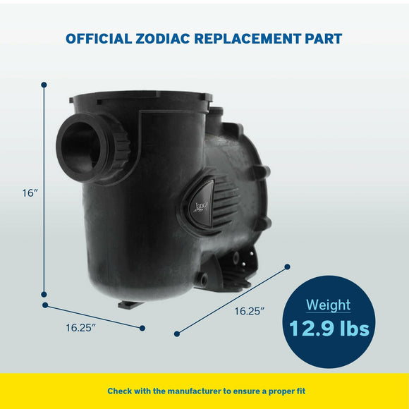 Zodiac R0445601 Pump Body Replacement for Select Zodiac Jandy Pool and Spa Pumps