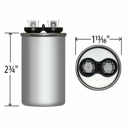 35 uF x 370 VAC - Jard # 12718 Round Dual Run Capacitor, Sold Each