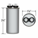 Motor Run Capacitor Round 30 uf MFD 440 Volt VAC 12741-4