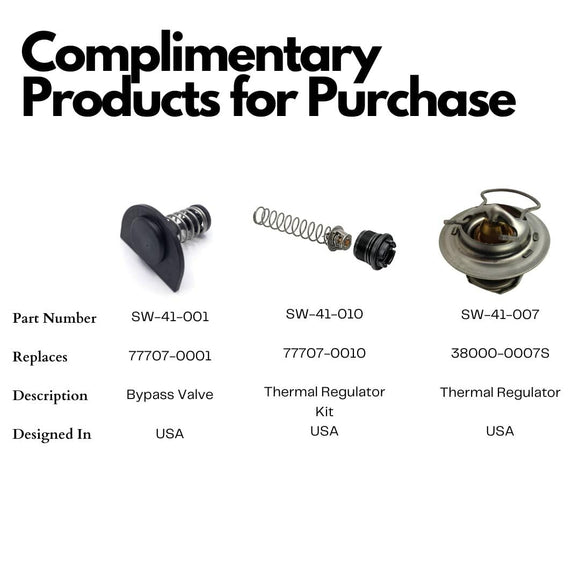 Swimables Bypass Valve Kit Compatible with Pentair Mastertemp and Max-E-Therm Pool and Spa Heater 77707-0001 - Compatible with All Pentair and Starite Pool Heater