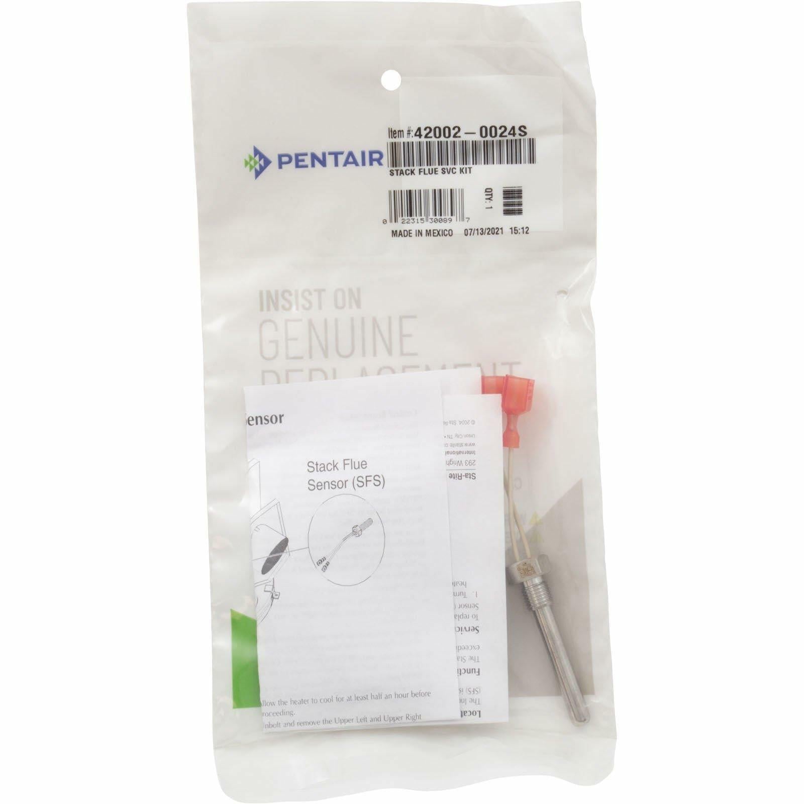 Pentair 42002-0024S Stack Flue Sensor Replacement Pool and Spa Heater Electrical Systems