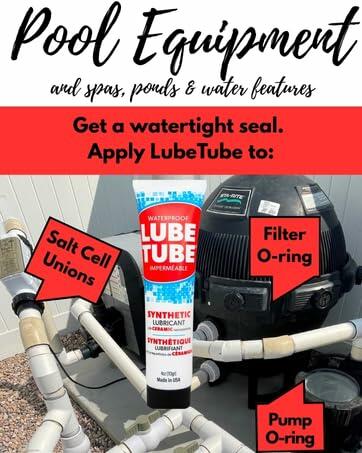 1oz LubeTube - Pool O-Ring Lubricant (Made in USA)