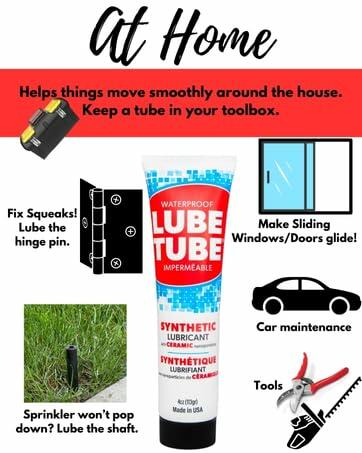 1oz LubeTube - Pool O-Ring Lubricant (Made in USA)