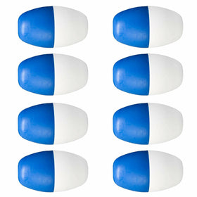 Pentair 8 R181016 Rainbow Swimming Pool Oval Safety Floats 3" x 5" for 1/2" Rope