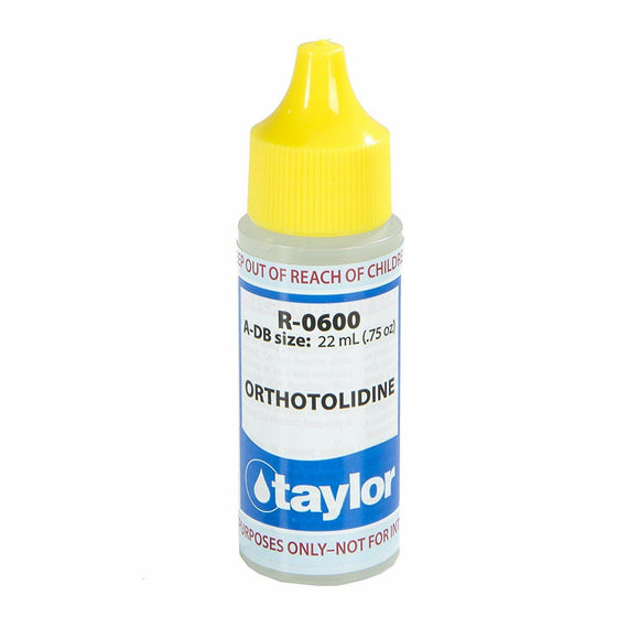 Taylor Replacement Reagents R-0600-A-DB Orthotolidine - 3/4 Ounces