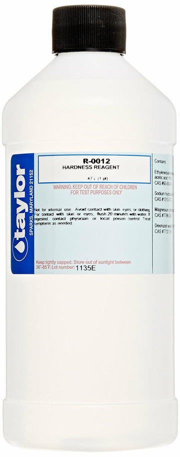 TAYLOR TECHNOLOGIES INC R-0012-E Reagent Hardness 16 OZ