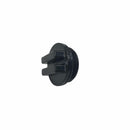 Hayward SP1022CBLK 1-1/2-Inch MIP Black Concrete Pool Drain Plug with O-Ring-2