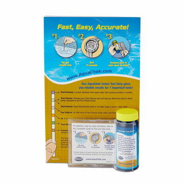 AquaChek 541604A Select Kit Test Strip for Swimming Pools - 0