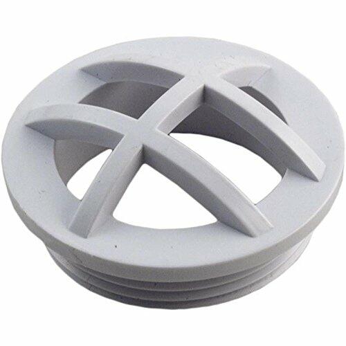 Custom Molded Products 25560-000-000 1.5" MPT White Safety Grate Insert