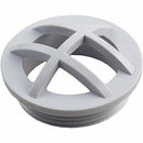 Custom Molded Products 25560-000-000 1.5" MPT White Safety Grate Insert-2