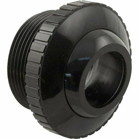 Custom 25552-404-000 1.5" MPT x 1" Eye Outlet fitting Black - 0