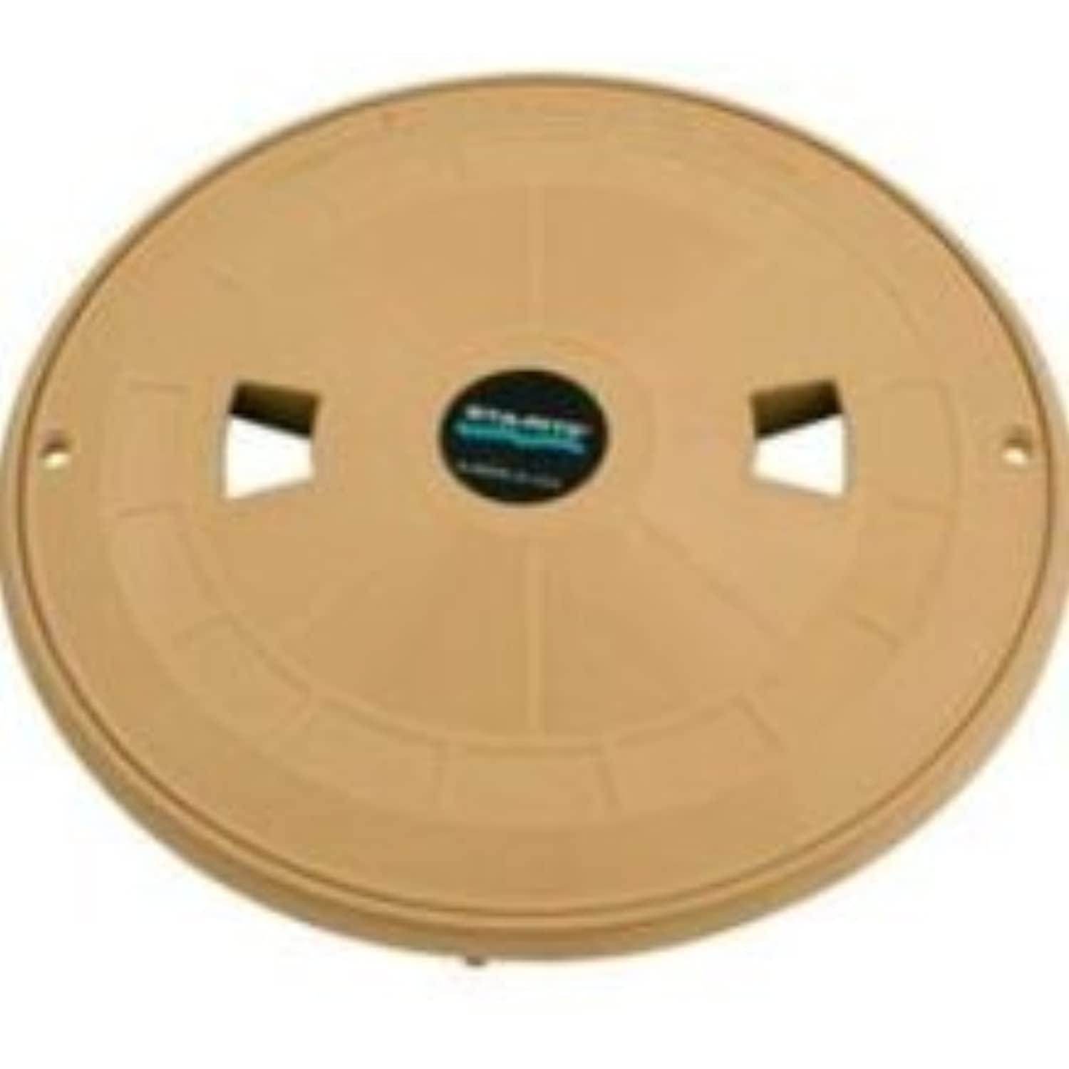 Pentair 08650-0159 Tan Lid And Collar Replacement Sta-Rite Pool44; Spa Skimmer - Getlegitdeals