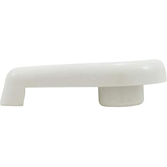 Air Ctrl Handle, Waterway 1" Top Access, Lever Style, White - Getlegitdeals