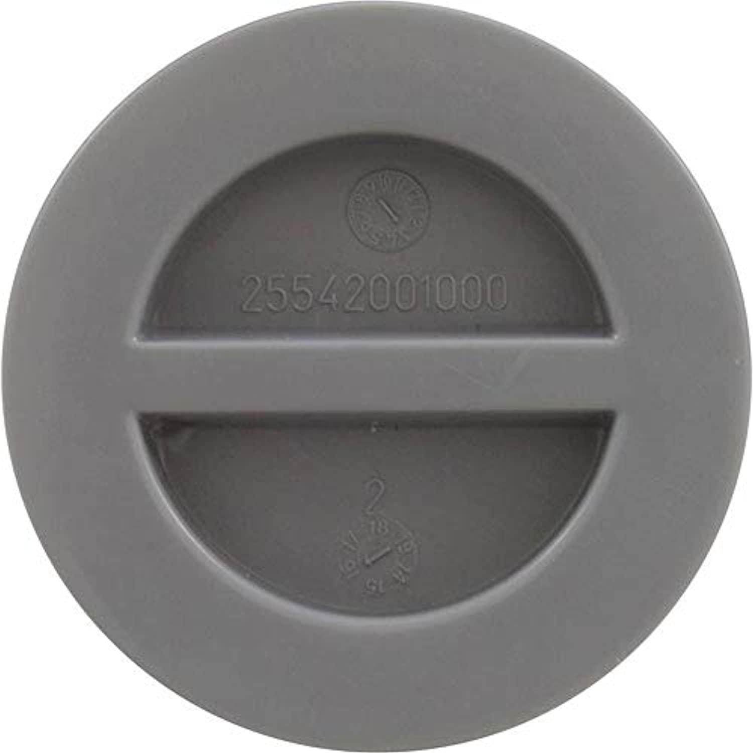 Custom Molded Products 1.5In Npt Flat Plug, Gray #25542-001-000 - Getlegitdeals