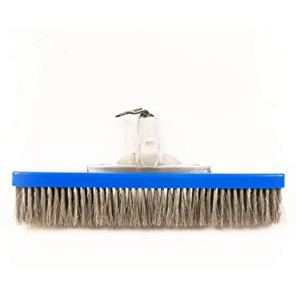 Pool Style 10'' Stainless Steel Algae Brush for Swimming Pools & Spas - Getlegitdeals
