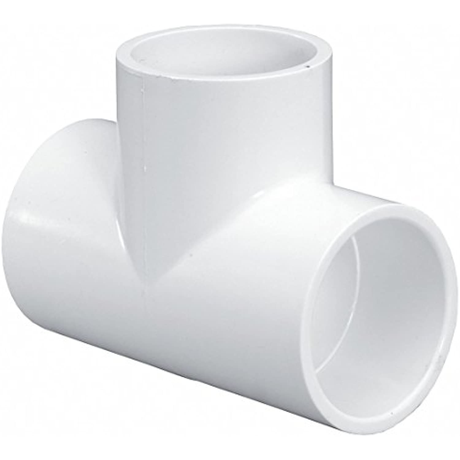 LASCO PVC Tee, Socket x Socket x Socket, 3/4" Pipe Size - Pipe Fitting - Getlegitdeals