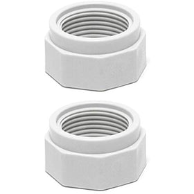 2) Polaris D15 Swimming Pool Cleaner 180 280 380 Feed Hose Nuts Part D-15, White - Getlegitdeals