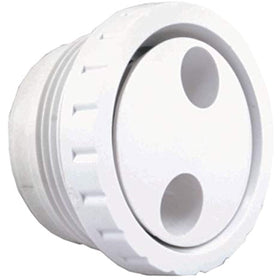 Custom 23315-030-000 1.5" MPT Master Gunite Spa Therapy Jet Internal - White - Getlegitdeals