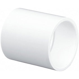 LASCO PVC Coupling, Socket x Socket, 1-1/2" Pipe Size - Pipe Fitting - Getlegitdeals